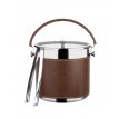 (BKV06) -TABA Leather Body Ice Bucket
