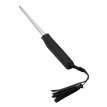 (ZRF02)- BLACK LEATHER Envelope Opener