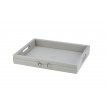 (DETEP03-3) - BEİGE Leather Tray 