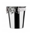 BARK02- BEIGE Leather steel cup