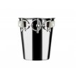 BARK02- BEIGE Leather steel cup