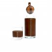 CS01- TABA leather Glass Jug 