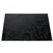 SUM02- BLACK Leather work table mat 