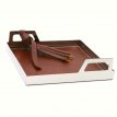 ST06 - Square mini steel TABA tray with tassels