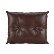 KY06 -TABA Leather Quilted Pillow
