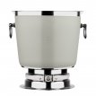 (BKV03) - STONE BEIGE leather conical champagne bucket