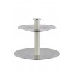 (STAND03)-STONE BEİGE 2-tier stand