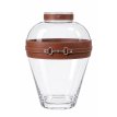 (ARFS01)  - Tan Leather Pear Lantern