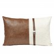 (YTY01) Taba-Beige Leather Pillow
