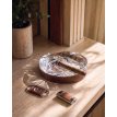(PURO01) TABA leather banded cigar ashtray